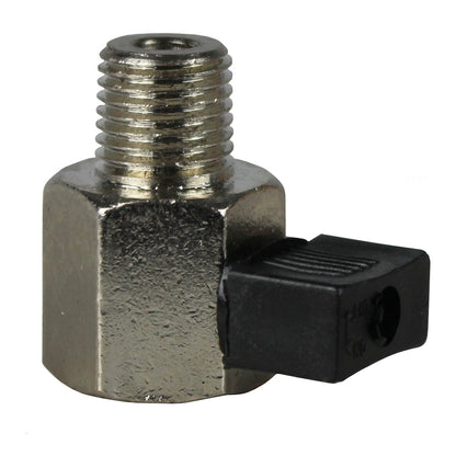  1/4" Male NPT Manual Ball Valve Style Air Compressor Tank Drain Petcock(1 4 Male Npt Manual Ball Valve Style Air Compressor Tank Drain Petcock)