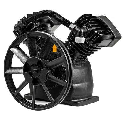  3 HP Replacement Air Compressor Pump Single Stage 2 Cylinder 12.7 CFM V Style(3 Hp Replacement Air Compressor Pump Single Stage 2 Cylinder 12 7 Cfm V Style)