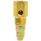  1/2" X 3/8" Air Compressor In Tank Check Valve Brass Construction USA Made(1 2 X 3 8 Air Compressor In Tank Check Valve)