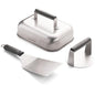  Camp Chef Smash Burger Kit Stainless Steel Spatula Press And Melting Dome BGSET3(Smash Burger Kit)