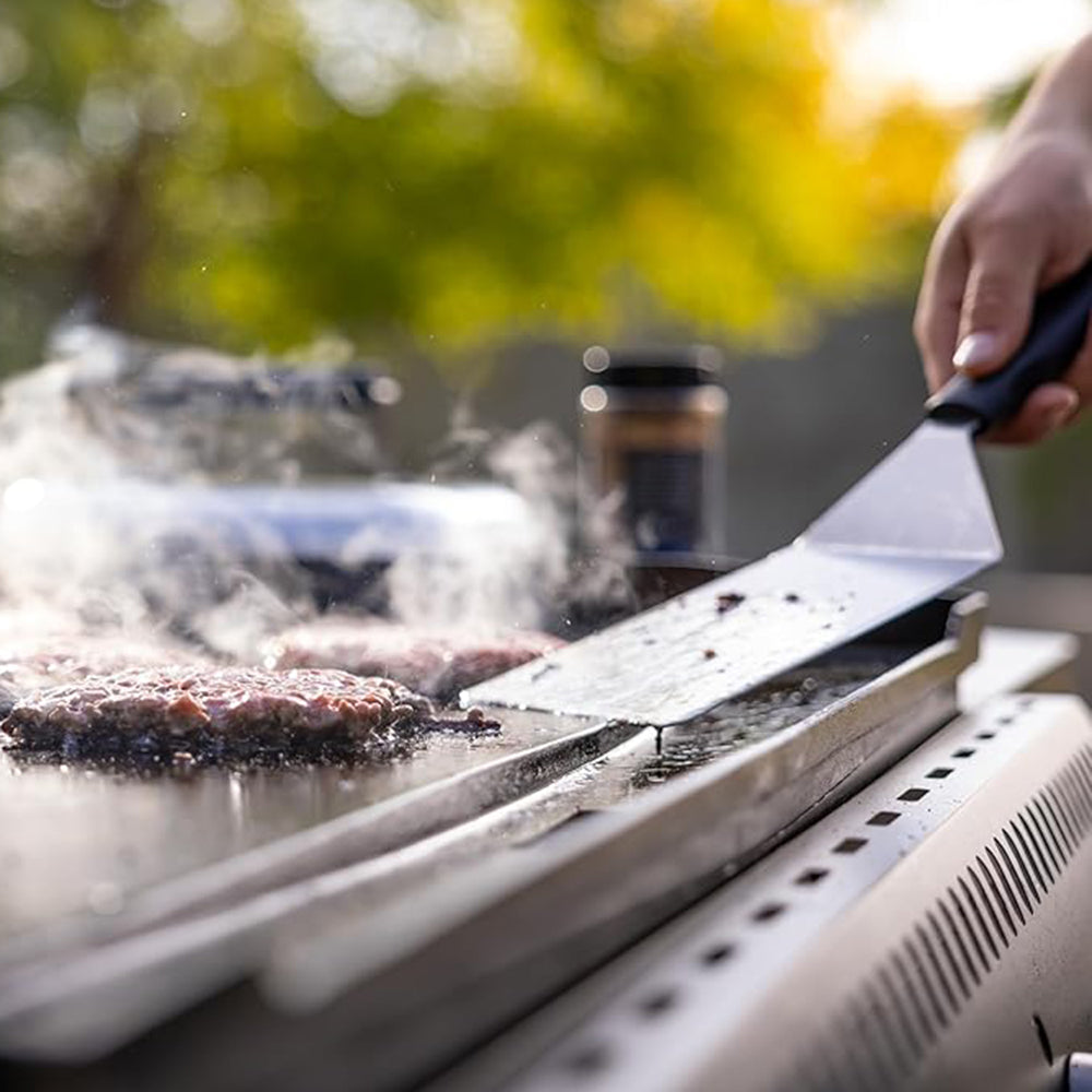  Camp Chef Smash Burger Kit Stainless Steel Spatula Press And Melting Dome BGSET3(Smash Burger Kit)