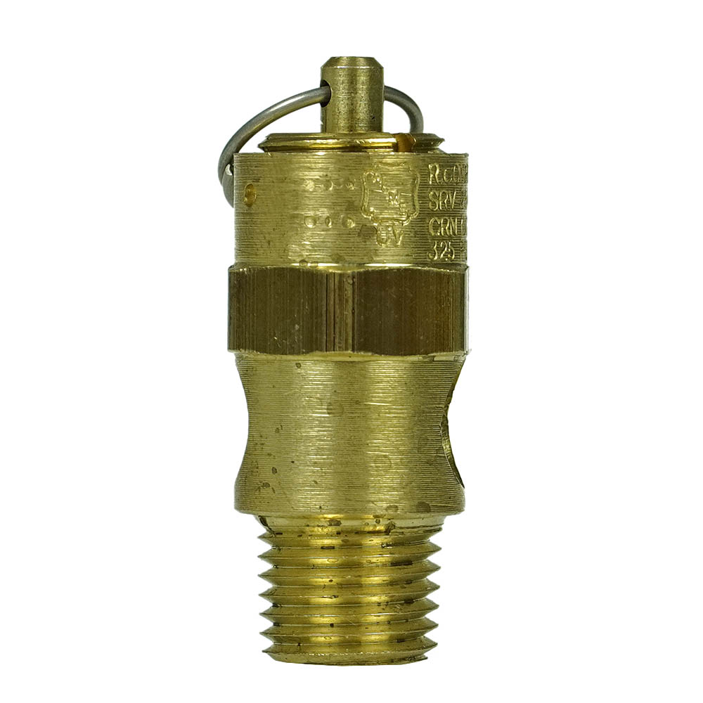  1/4" NPT 325 PSI Air Compressor Brass Safety Relief Pressure Valve Tank Pop Off(1 4 Npt 325 Psi Air Compressor Brass Safety Relief Pressure Valve Tank Pop Off)