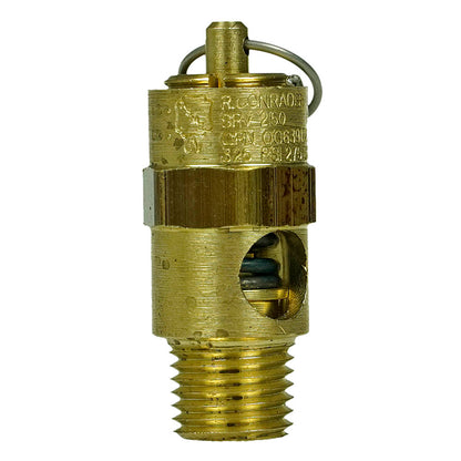  1/4" NPT 325 PSI Air Compressor Brass Safety Relief Pressure Valve Tank Pop Off(1 4 Npt 325 Psi Air Compressor Brass Safety Relief Pressure Valve Tank Pop Off)