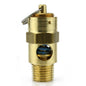  90 PSI 1/4" Male NPT Air Compressor Pressure Relief Safety Pop Off Valve(90 Psi 1 4 Male Npt Air Compressor Pressure Relief Safety Pop Off Valve)