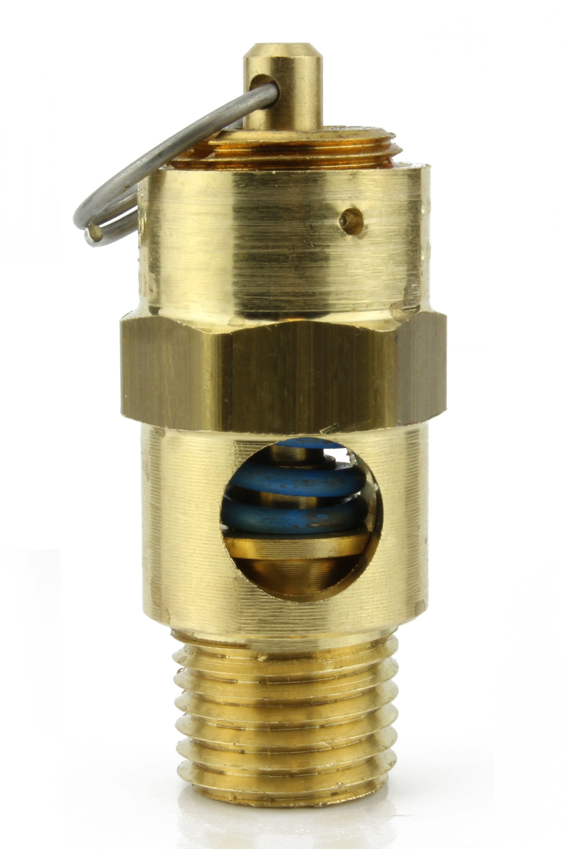  40 PSI 1/4" Male NPT Air Compressor Pressure Relief Safety Pop Off Valve(40 Psi 1 4 Male Npt Air Compressor Pressure Relief Safety Pop Off Valve)