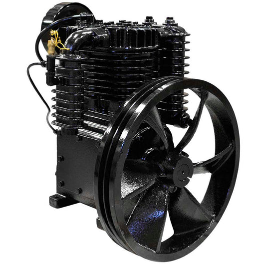  5 Horsepower Cast Iron 2 Stage Air Compressor Pump CI5(5 Horsepower Cast Iron 2 Stage Air Compressor Pump Ci5)