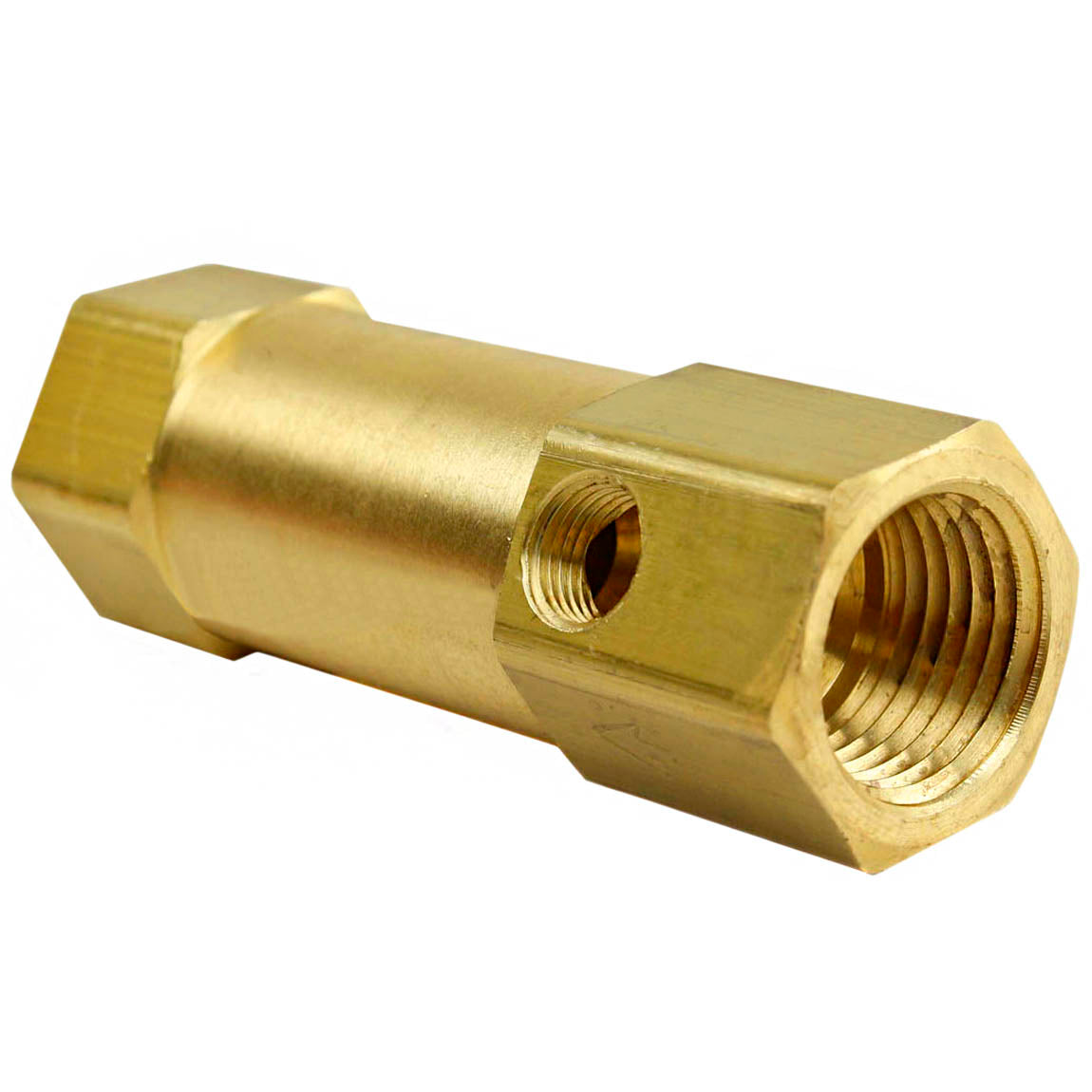  1/2" X 1/2 Inch Female NPT In Line Brass Compressed Air Check Valve CIL1212U(1 2 X 1 2 Inch Female Npt In Line Brass Compressed Air Check Valve Cil1212u)