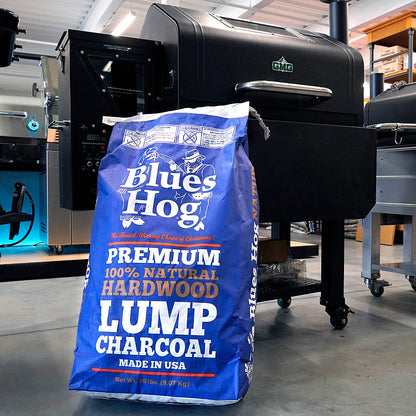  Blues Hog Lump Charcoal 20 Lb Bag Pit-master Approved 100% Natural Hardwood(Blues Hog Lump Charcoal 20 Lb Bag Pit Master Approved 100 Natural Hardwood)
