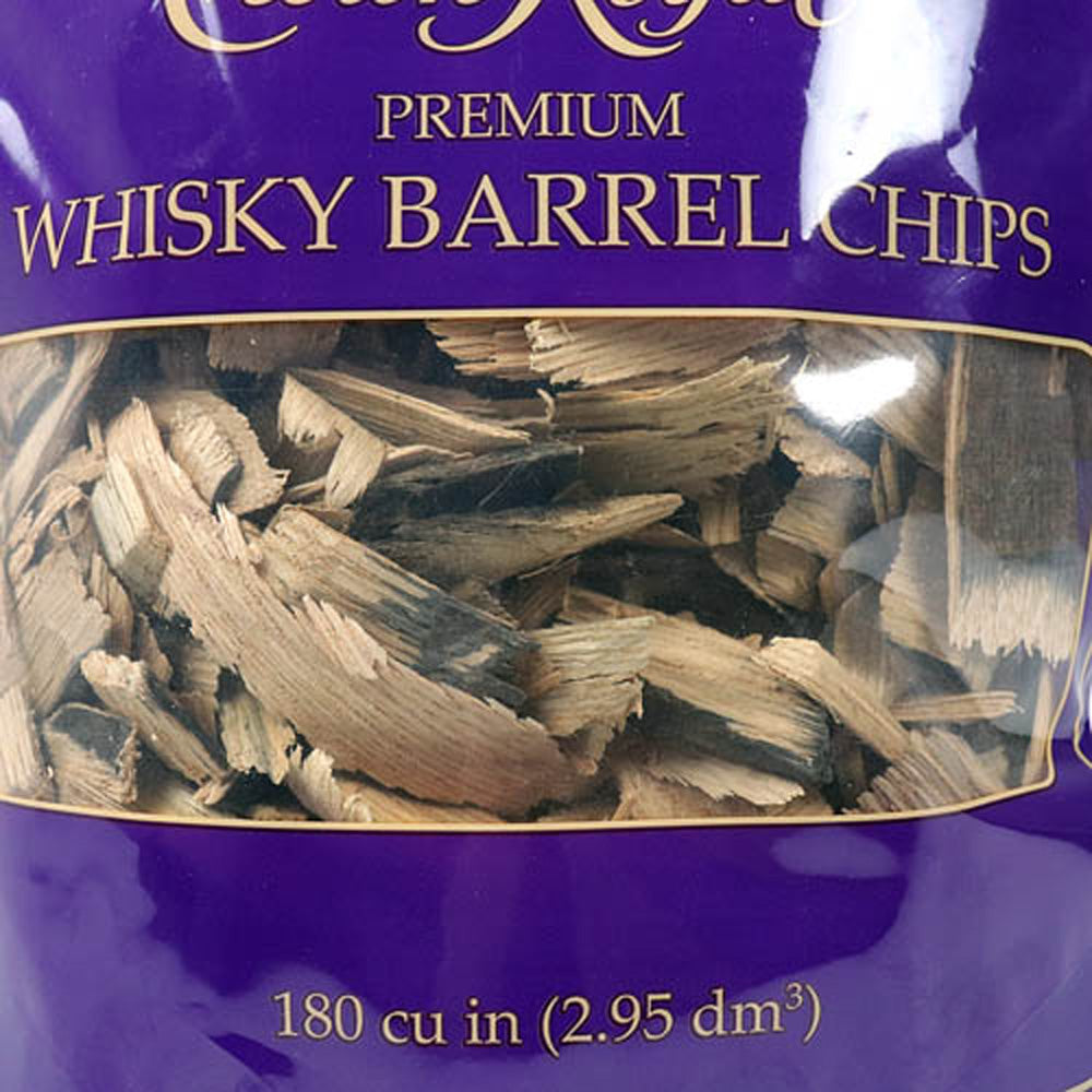  Crown Royal Premium Whisky Barrel Cooking Chips Rich & Robust Flavor CR-CHIPS(Crown Royal Premium Whisky Barrel Chips Rich Robust Flavor)