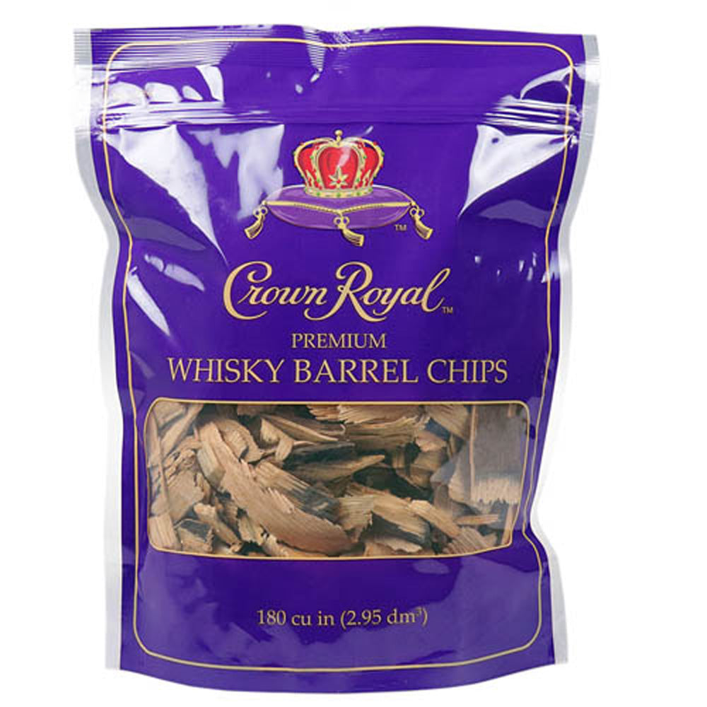  Crown Royal Premium Whisky Barrel Cooking Chips Rich & Robust Flavor CR-CHIPS(Crown Royal Premium Whisky Barrel Chips Rich Robust Flavor)