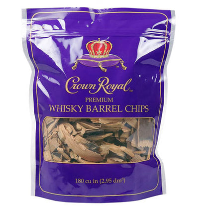  Crown Royal Premium Whisky Barrel Cooking Chips Rich & Robust Flavor CR-CHIPS(Crown Royal Premium Whisky Barrel Chips Rich Robust Flavor)