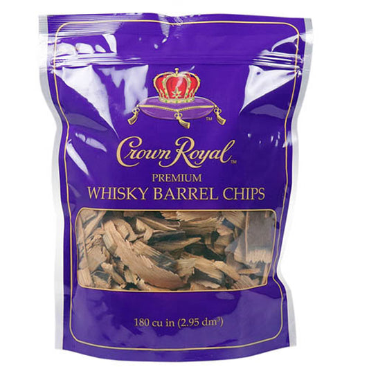  Crown Royal Premium Whisky Barrel Cooking Chips Rich & Robust Flavor CR-CHIPS(Crown Royal Premium Whisky Barrel Chips Rich Robust Flavor)