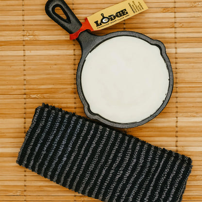  Crisbee 3.5" Mini Skillet Cast Iron Care Kit 2.75 Oz Oil Designed For Cookware(Crisbee Mini Skillet Care Kit Cast Iron And Carbon Steel Cookware)