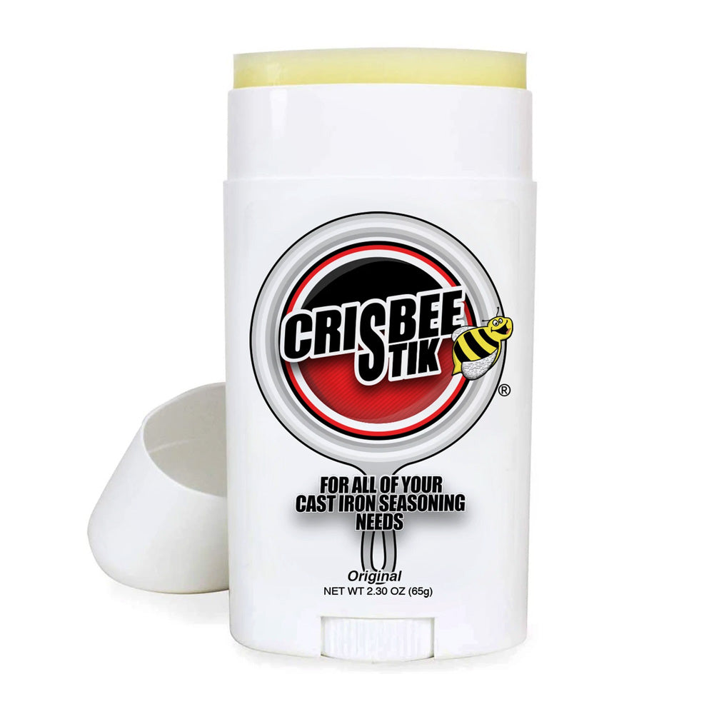  Crisbee Stik Cast Iron And Carbon Steel Seasoning 2.3 Oz Conditioner Non Stick(Crisbee Stik Cast Iron Seasoning 2 3 Oz)