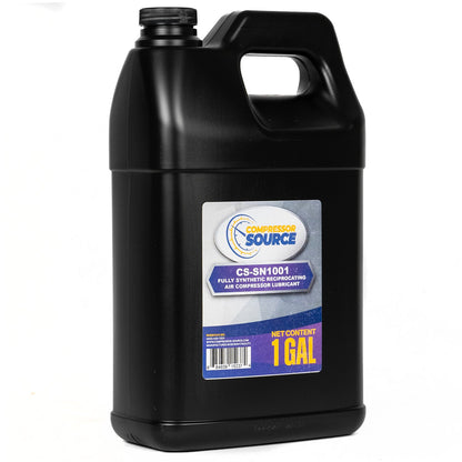  Fully Synthetic Piston Air Compressor Oil 1 Gallon ISO 100 8000 Hour Lifespan(Compressor Source Full Synthetic Reciprocating Air Compressor Lubricant Iso 100 Gallon)