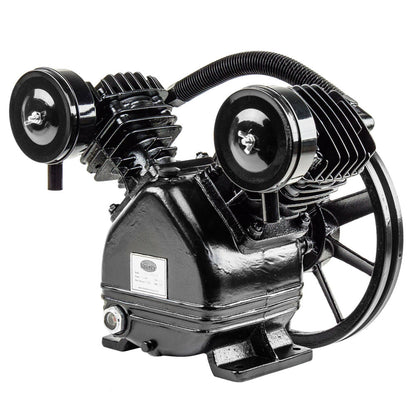  CS2065A 2 To 3 HP Replacement Air Compressor Pump Single Stage Two Cylinder 7 CFM(2 3 Hp Replacement Air Compressor Pump Single Stage Two Cylinder 7 Cfm)