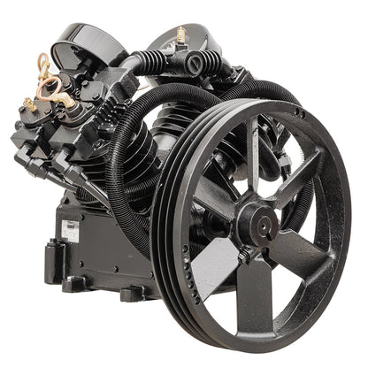  7.5 - 10 HP Replacement Air Compressor Pump 2 Stage 4 Cylinder With Head Unloaders CS2120TH(7 5 10 Hp Replacement Air Compressor Pump 2 Stage 4 Cylinder W Head Unloaders)