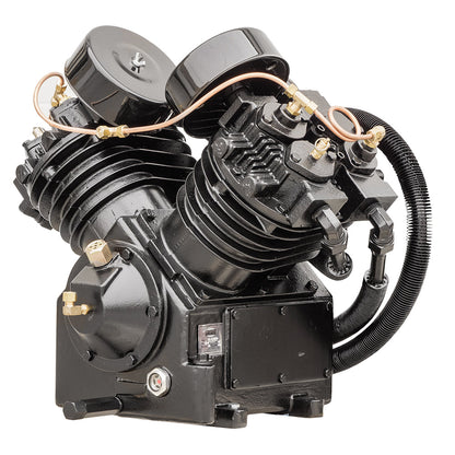  7.5 - 10 HP Replacement Air Compressor Pump 2 Stage 4 Cylinder With Head Unloaders CS2120TH(7 5 10 Hp Replacement Air Compressor Pump 2 Stage 4 Cylinder W Head Unloaders)