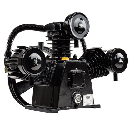  4 - 5 HP Replacement Air Compressor Pump Single Stage 3 Cylinder 10 - 12 CFM Max(4 5 Hp Replacement Air Compressor Pump Single Stage 3 Cylinder 10 12 Cfm Max)