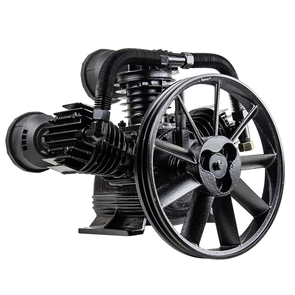  5 - 7.5 HP Replacement Air Compressor Pump Single Stage 3 Cylinder 17.5 CFM Max CS3080(5 7 5 Hp Replacement Air Compressor Pump Single Stage 3 Cylinder 17 5 Cfm Max)