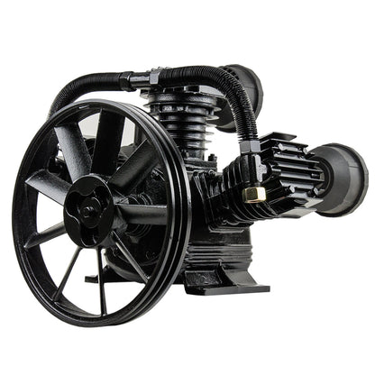  5 - 7.5 HP Replacement Air Compressor Pump Single Stage 3 Cylinder 17.5 CFM Max CS3080(5 7 5 Hp Replacement Air Compressor Pump Single Stage 3 Cylinder 17 5 Cfm Max)