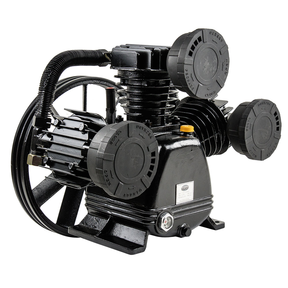  5 - 7.5 HP Replacement Air Compressor Pump Single Stage 3 Cylinder 17.5 CFM Max CS3080(5 7 5 Hp Replacement Air Compressor Pump Single Stage 3 Cylinder 17 5 Cfm Max)