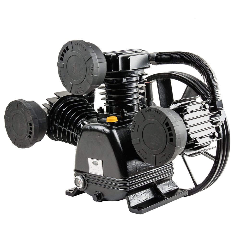  5 - 7.5 HP Replacement Air Compressor Pump Single Stage 3 Cylinder 17.5 CFM Max CS3080(5 7 5 Hp Replacement Air Compressor Pump Single Stage 3 Cylinder 17 5 Cfm Max)