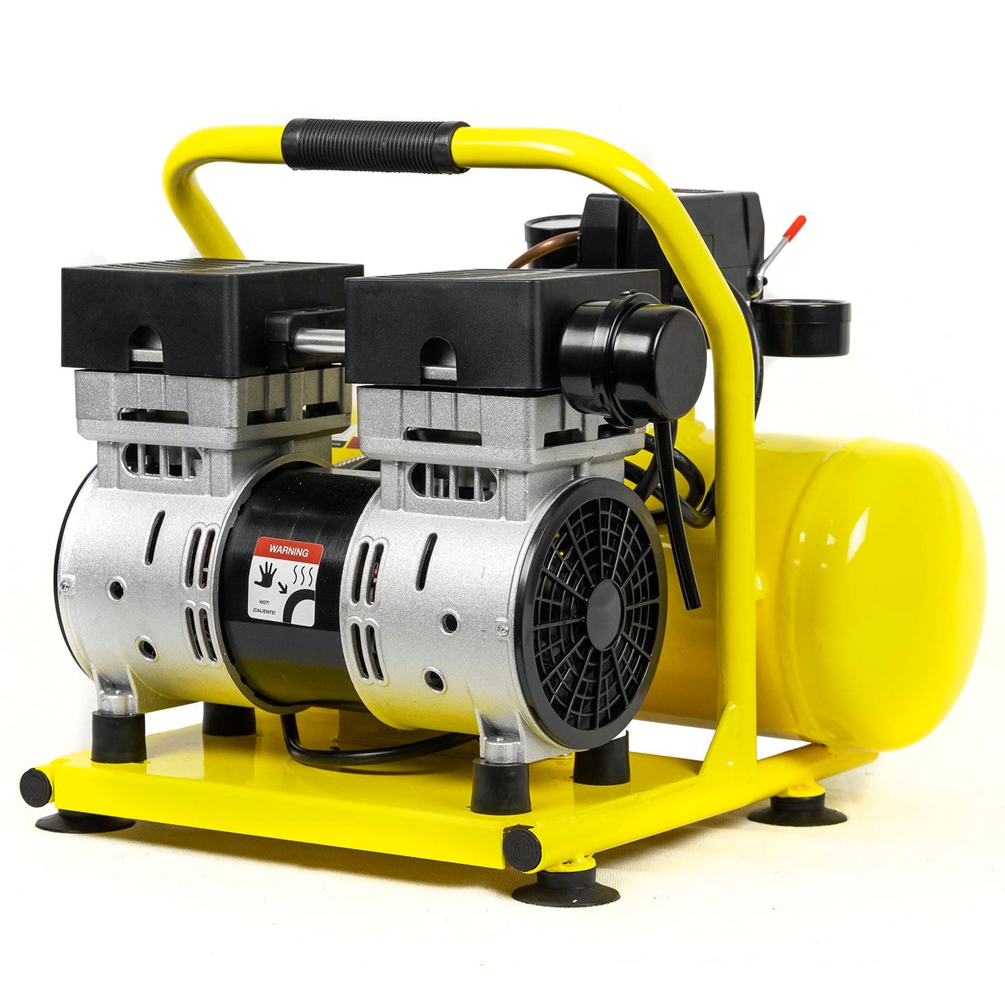  2 Gallon 1 HP Oil Free Air Compressors Portable Hand Carry 110V 125 PSI 4.9 CFM(2 Gallon 1 Hp Oil Free Air Compressors Portable Hand Carry 110v 125 Psi 4 9 Cfm)