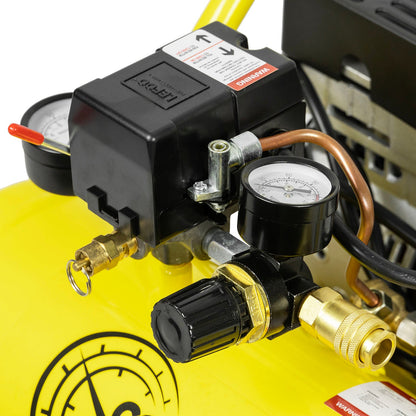  2 Gallon 1 HP Oil Free Air Compressors Portable Hand Carry 110V 125 PSI 4.9 CFM(2 Gallon 1 Hp Oil Free Air Compressors Portable Hand Carry 110v 125 Psi 4 9 Cfm)