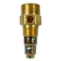  In Tank Brass Air Compressor Check Valve 1/2" Male NPT X 3/4" Compression(In Tank Brass Air Compressor Check Valve 1 2 Male Npt X 3 4 Compression)