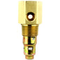  In Tank Brass Ingersoll Rand Replacement Check Valve 1/2" Male NPT X 1/2" Female Inverted Flare(In Tank Brass Ingersoll Rand Replacement Check Valve 1 2 Male Npt X 1 2 Female Inverted Flare)