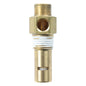 3/8" Male NPT X 3/8" Compression In Tank Check Valve Brass CTLD3838T(3 8 Inlet 3 8 Outlet Mpt Compression Inlet Single Tapped Check Valve)