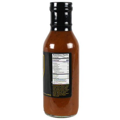  Dragons BBQ Mustard Man Barbecue Sauce Tangy Spicy 12 Oz Bottle Medium Heat(Dragons Bbq Mustard Man Barbecue Sauce 12oz)
