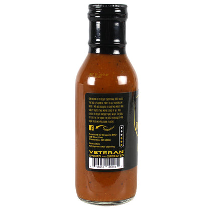  Dragons BBQ Mustard Man Barbecue Sauce Tangy Spicy 12 Oz Bottle Medium Heat(Dragons Bbq Mustard Man Barbecue Sauce 12oz)