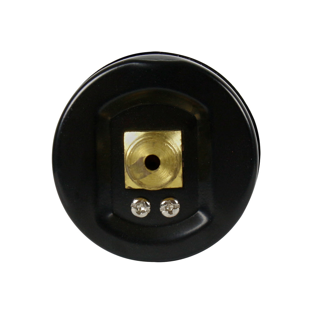  160 PSI/11 BAR Pressure Gauge 1/4 Inch Male NPT Center-Back Mount W/ 2-Inch Face(160 Psi 11 Bar Pressure Gauge 1 4 Inch Male Npt Center Back Mount W 2 Inch Face)