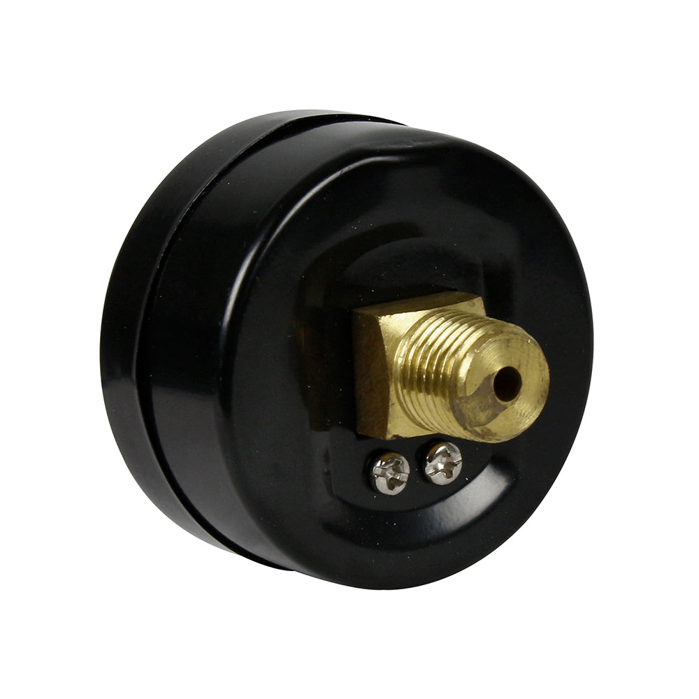  160 PSI/11 BAR Pressure Gauge 1/4 Inch Male NPT Center-Back Mount W/ 2-Inch Face(160 Psi 11 Bar Pressure Gauge 1 4 Inch Male Npt Center Back Mount W 2 Inch Face)