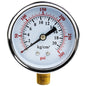  1/4" 0-300 PSI 2.5" Side / Lower Mount Air Pressure Gauge Compressor / Hydraulic(1 4 0 300 Psi 2 5 Side Lower Mount Air Pressure Gauge Compressor Hydraulic)