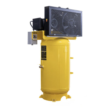  EMAX EI07V080V1 7.5 HP 2 Stage Air Compressor 1 PH 80 Gallon Vertical Tank(Emax Industrial 7 5 Hp 1 Phase 2 Stage 80 Gal Vertical Stationary Electric Air Compressor With Pressure Lube Pump)