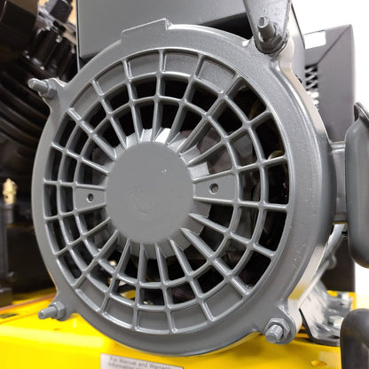  10 HP Air Compressor 1 Phase 80 Gallon Vertical Tank - 38 CFM(Emax Industrial 10 Hp 1 Phase 80 Gal Vertical Industrial Electric Air Compressor With Pressure Lube Pump)