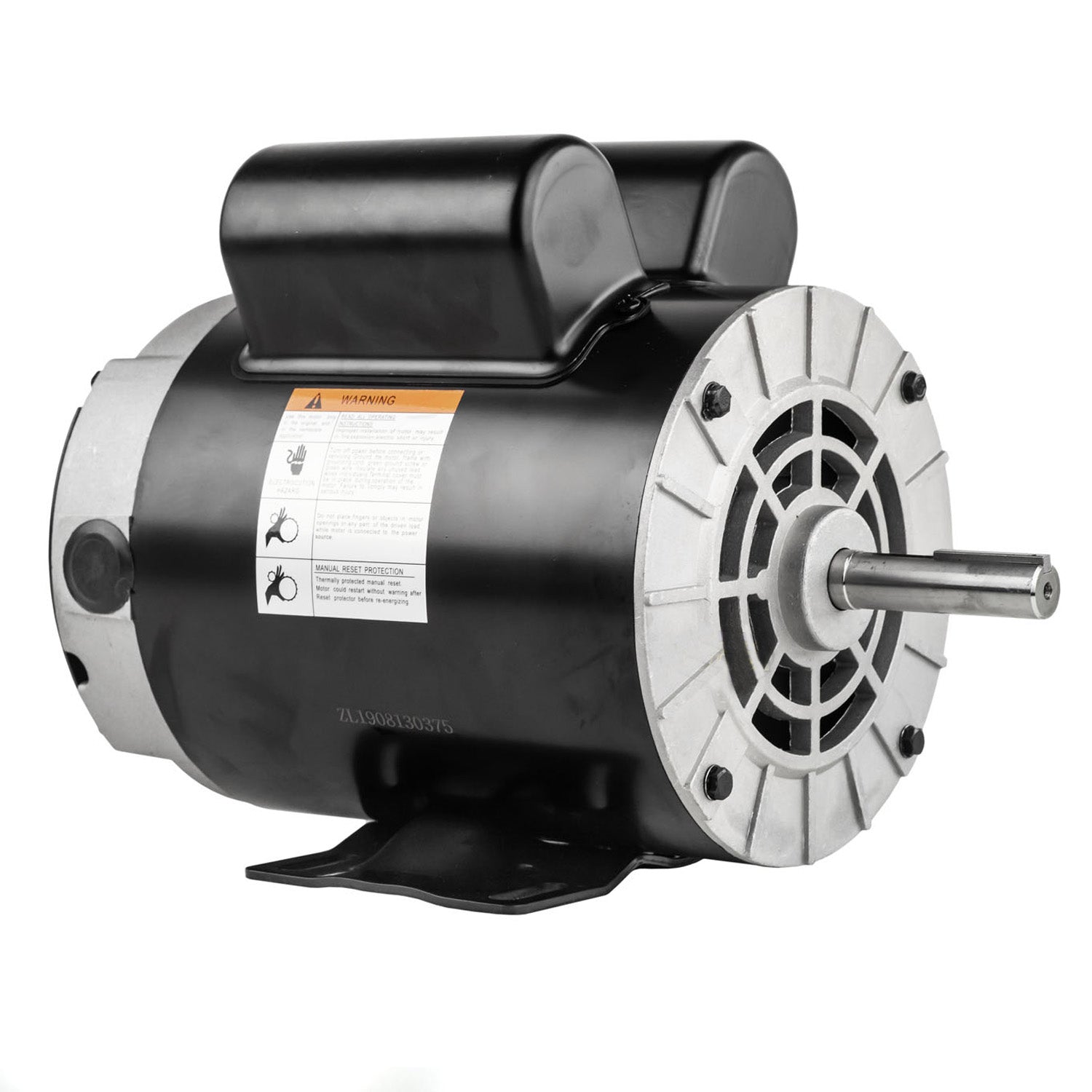  2 HP SPL Single Phase Electric Motor 3450 RPM 56 Frame 120/240V ODP EMZ 56S34D2M(2 Hp Spl Compressor Duty Electric Motor 3450 Rpm 56 Frame 5 8 Shaft 120 240 V)