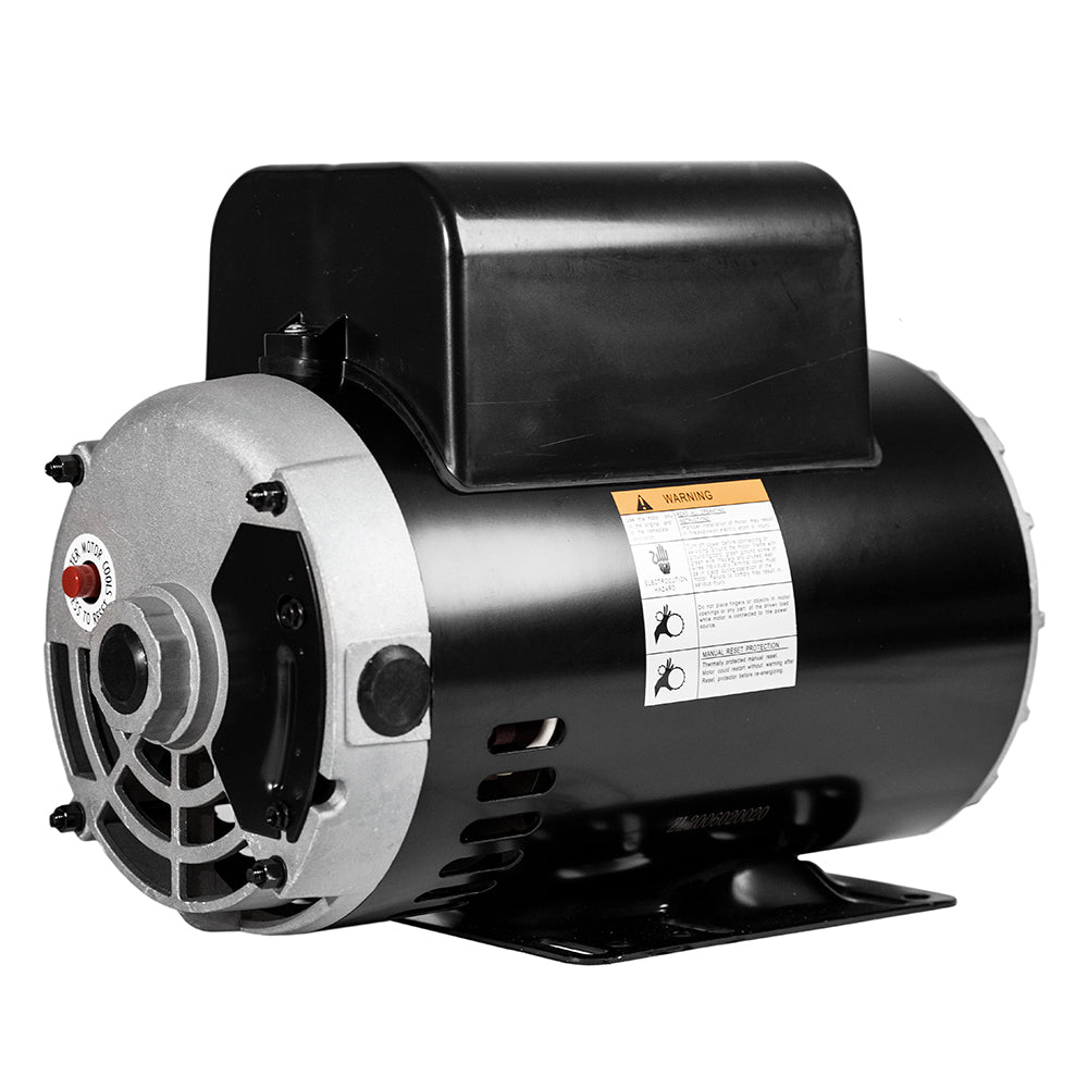  5 HP Single Phase Electric Motor 56HZ Frame 3450 RPM 230V ODP EMZ 56S34D5MC(5 Hp Compressor Duty Electric Motor 230v 1 Phase 56hz Frame 7 8 Shaft 3450 Rpm)