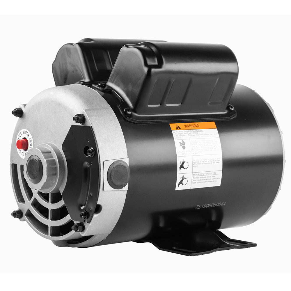  3.7 HP Single Phase Electric Motor 56 Frame 3450 RPM 230V ODP EMZ 56S34D3.7MA(3 7 Hp 3450 Rpm Electric Motor Compressor Duty 56 Frame 1 Phase 5 8 Shaft 230 V)