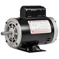  1/2 HP Single Phase Electric Motor 1750 RPM 56 Frame 115/230V ODP EMZ(1 2 Hp Electric Motor 56 Frame 1750 Rpm Single Phase 115 230v 5 8 Shaft)
