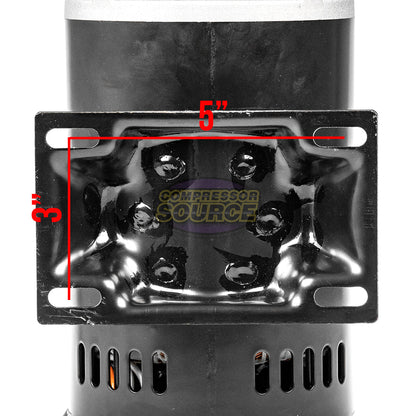  1/2 HP Single Phase Electric Motor 1750 RPM 56 Frame 115/230V ODP EMZ(1 2 Hp Electric Motor 56 Frame 1750 Rpm Single Phase 115 230v 5 8 Shaft)