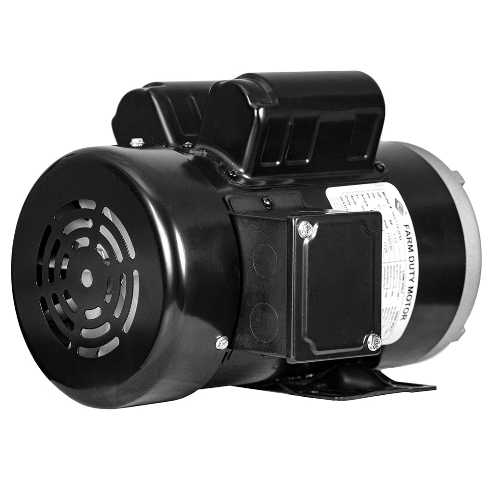  2 HP Single Phase Farm Duty Electric Motor 56 Frame 1725 RPM 115/230V TEFC EMZ 56S17E2PM(2 Hp Farm Duty Electric Motor 56 Frame 1725 Rpm Single Phase 115 230v 56s17e2pm)