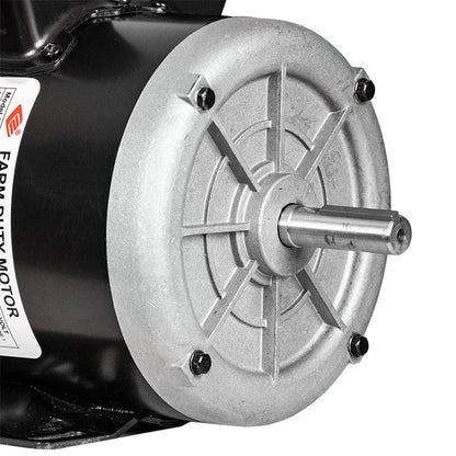  2 HP Single Phase Farm Duty Electric Motor 56 Frame 1725 RPM 115/230V TEFC EMZ 56S17E2PM(2 Hp Farm Duty Electric Motor 56 Frame 1725 Rpm Single Phase 115 230v 56s17e2pm)