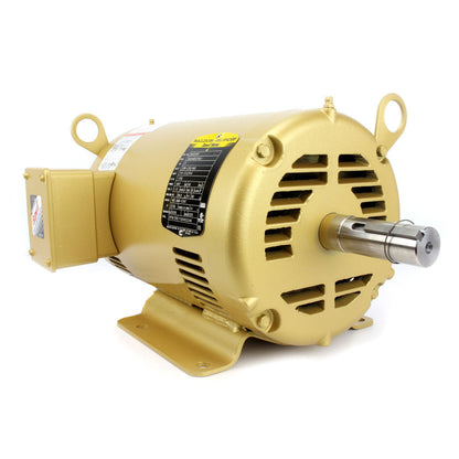  Baldor EM3218T 5 HP 3 Phase Super-E Electric Motor 1750 RPM 184T Frame 208-230/460V OPSB(Baldor 5 Hp Three Phase Electric Compressor Motor 184t Frame 230v 1750 Rpm)