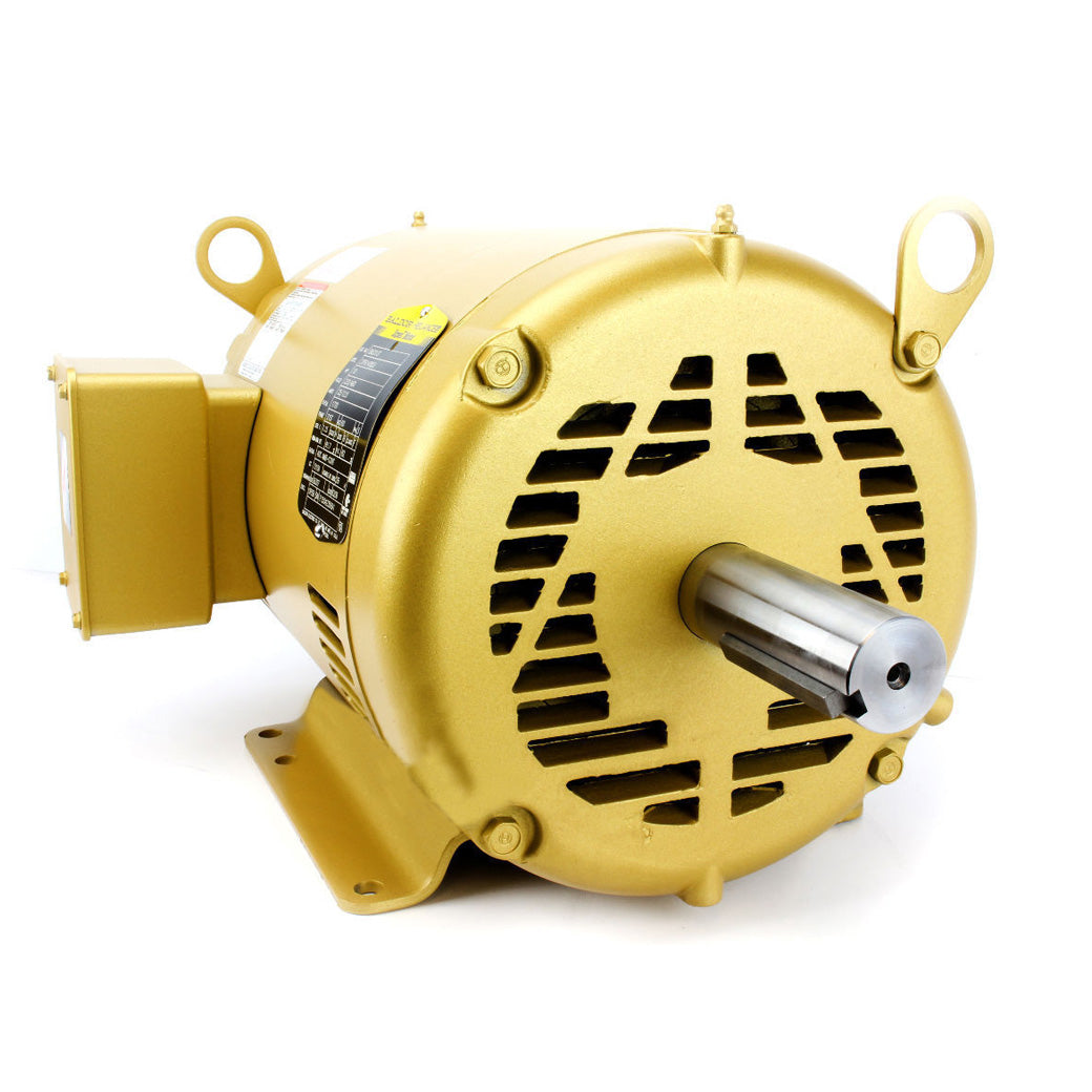  Baldor EM3313T 10 HP 3 Phase Super-E Electric Motor 1770 RPM 215T Frame 230/460V OPSB(Baldor 10 Hp Three Phase Electric Compressor Motor 215t Frame 230v 1770 Rpm)