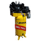  10 HP Air Compressor 1 Phase 80 Gallon Vertical Tank - 38 CFM(Emax Industrial 10 Hp 1 Phase 80 Gal Vertical Industrial Electric Air Compressor With Pressure Lube Pump)