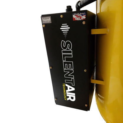  EMAX Silent Air 7.5HP 31CFM 3 Phase 2-Stage 80 Gal. Vertical Air Compressor(Emax Silent Air 7 5hp 31cfm 3 Phase 2 Stage 80 Gal Vertical Air Compressor)